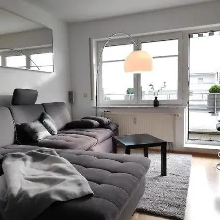 公寓 Marktplatz Penthouse 森登